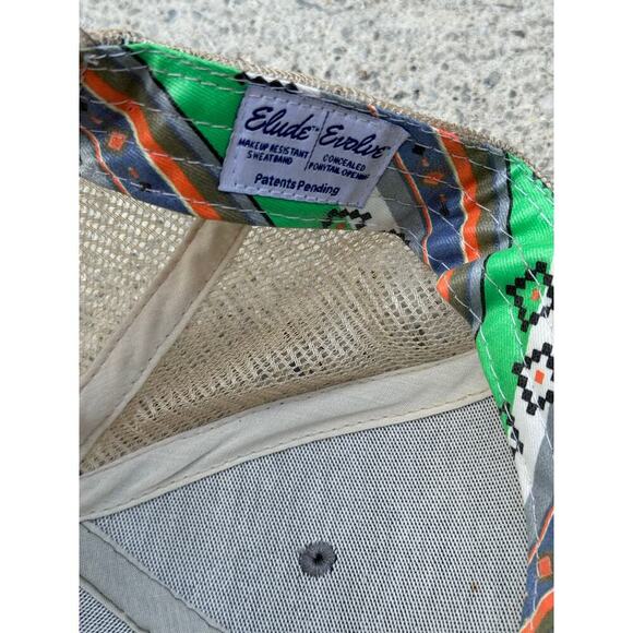 INFINITY Trucker Cap/ baseball cap, Cowboy boot with flowers, EVOLVE & ELUDE hat - Picture 3 of 5